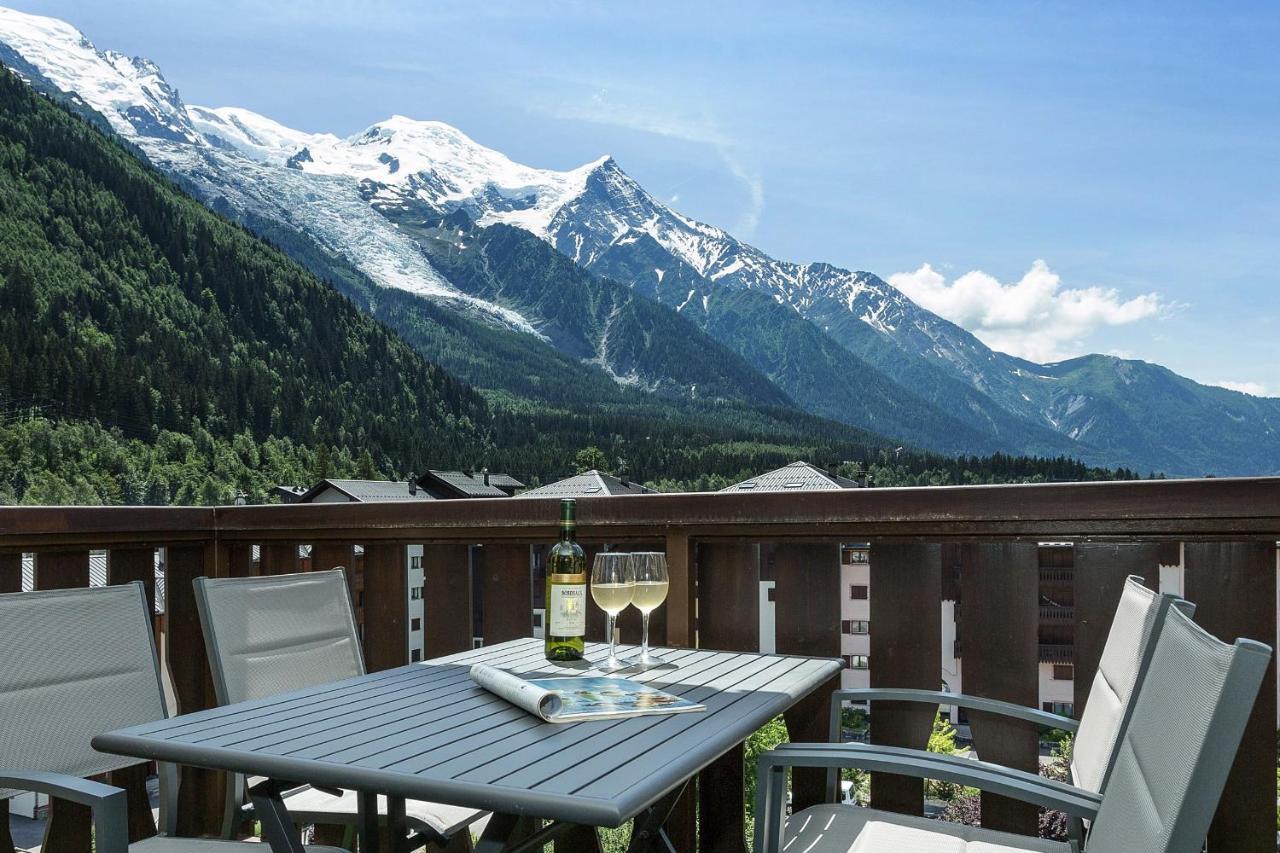 Appartement Les Lutins - Incredible View Of Mont Blanc Chamonix Eksteriør billede