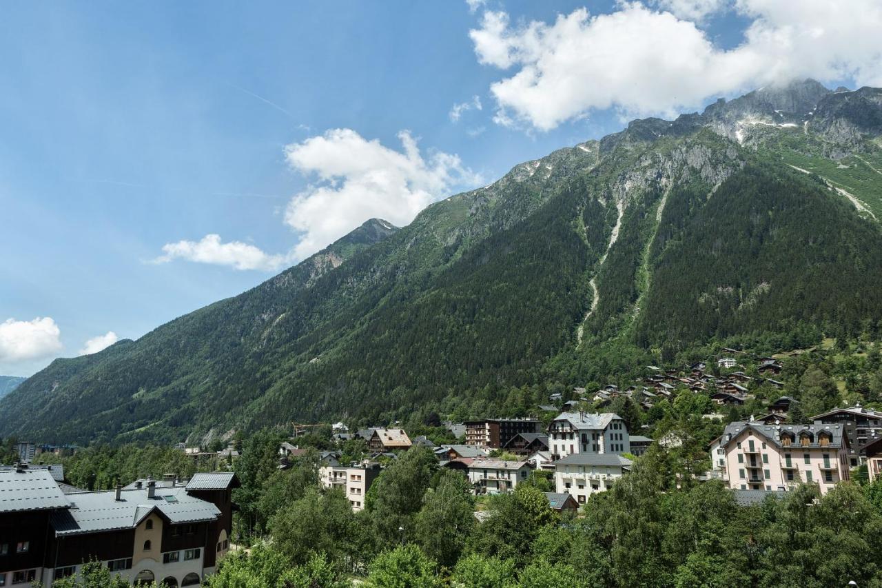 Appartement Les Lutins - Incredible View Of Mont Blanc Chamonix Eksteriør billede